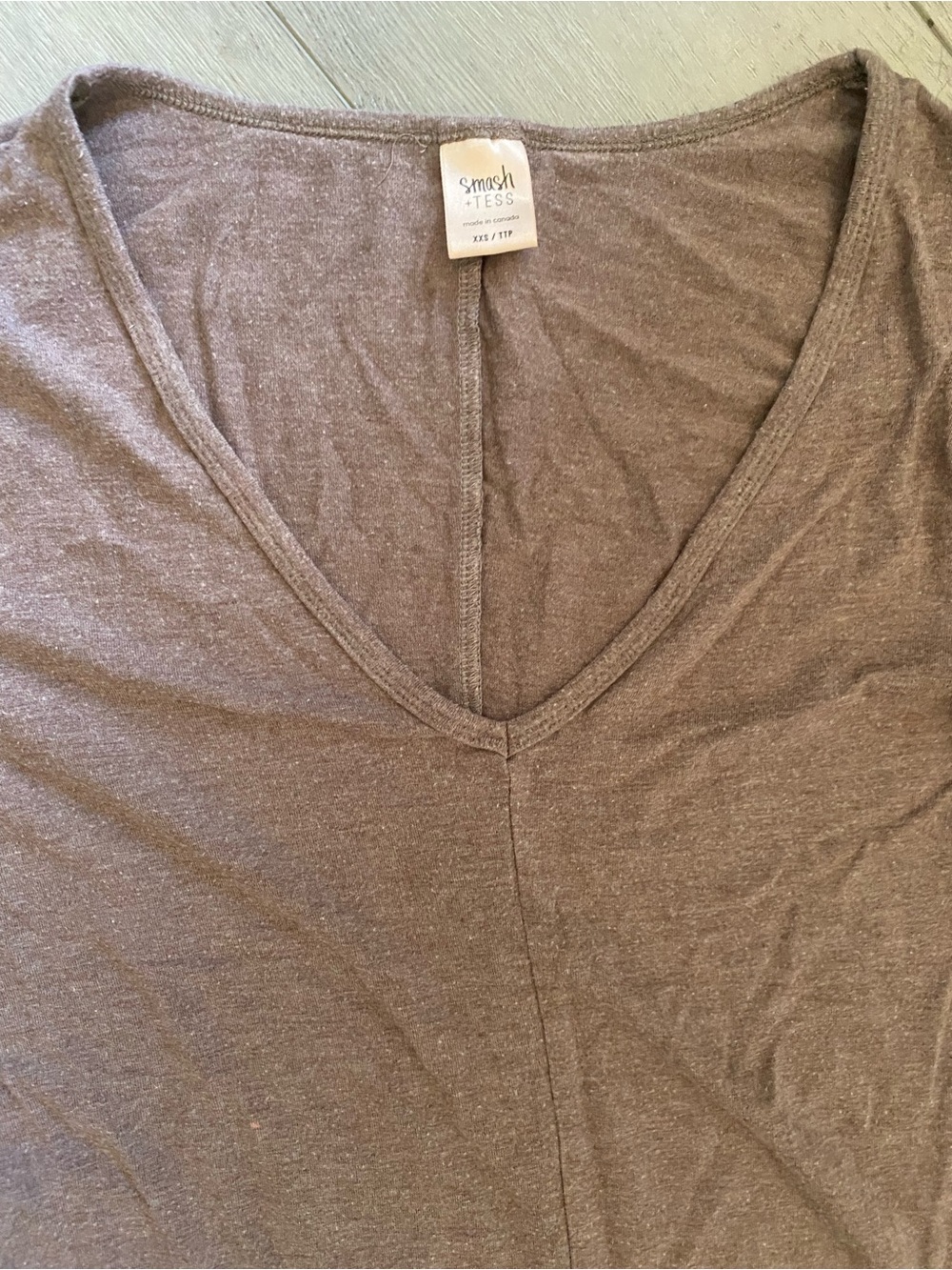 Smash n Tess Friday Romper in Taupe- Size XXS - Picture 2 of 4